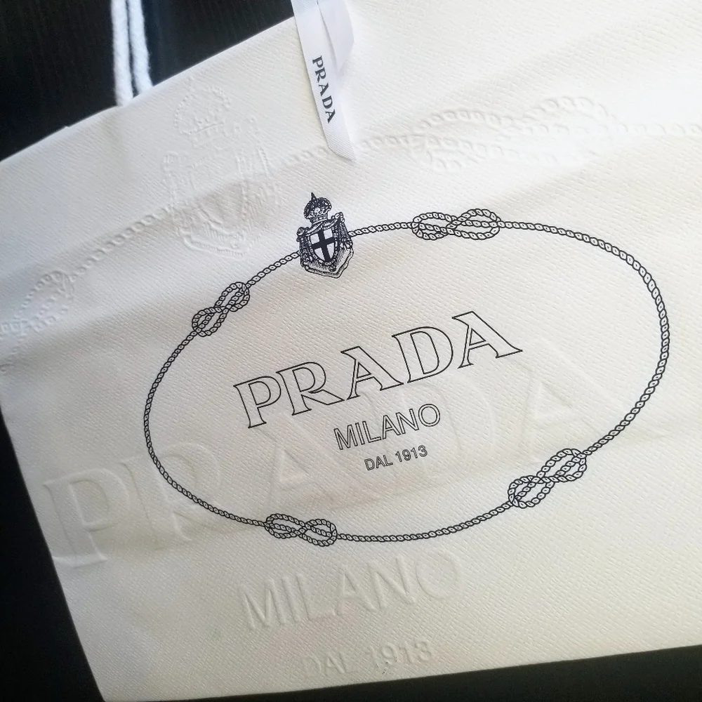 Prada shopping bag / gift bag - Picture 6 of 8